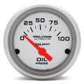 Autometer Ultra-Lite 52mm 0-100 PSI Electronic Oil Pressure Gauge