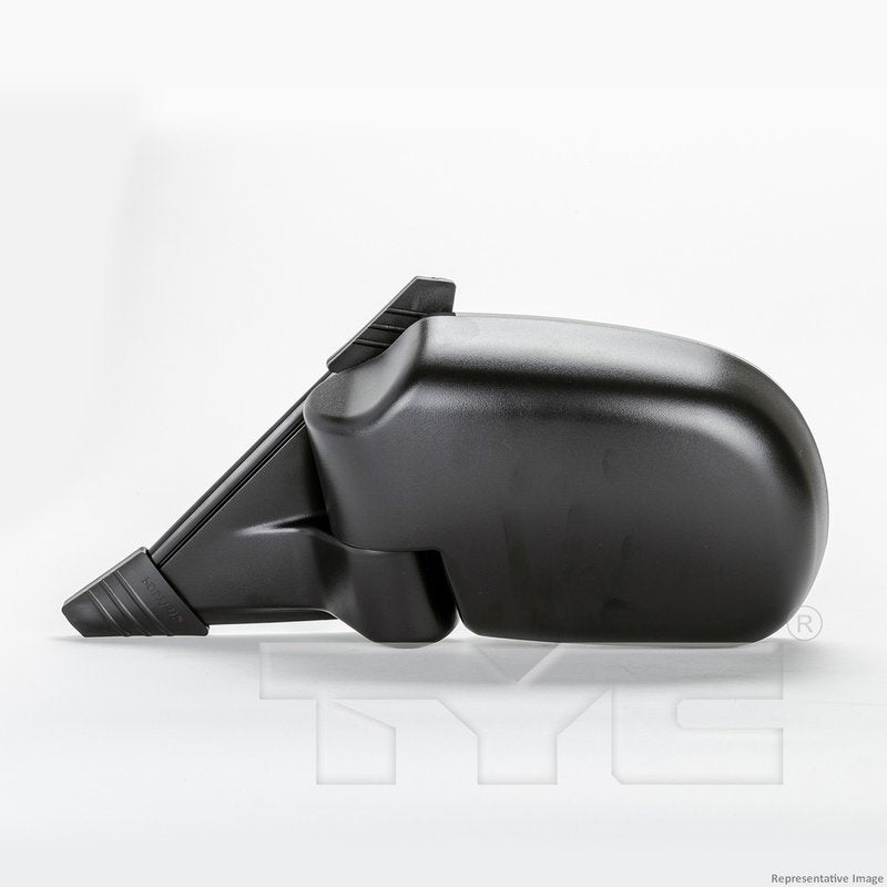 LH MIRROR OUTSIDE REAR VIEW STD TYPE; MANUAL; TEXTURED BLACK FORD F150 20092010