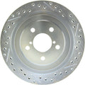 StopTech Select Sport 05-09 Subaru Legacy Select Slotted & Drilled Vented Left Rear Brake Rotor