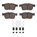R1 2016-2025 Jaguar I-Pace Front R1 Euro Ceramic Pads & Hardware Kit
