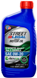 STREET LEGAL SYNTHETIC DEXOS1 FORMULA 0W20 (GF6) CASE OF 12