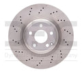 DFC 12-20 Mercedes-Benz SLK350 Front Drilled GeoSPEC Coated Rotor