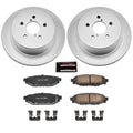 Power Stop 05-09 Subaru Legacy Rear Z17 Evolution Geomet Coated Brake Kit
