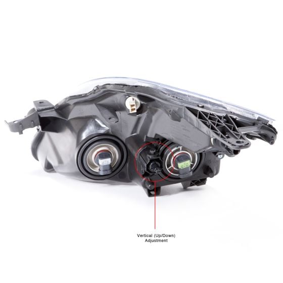 LH H/LMP ASSY COMP; SEDAN; W/HALOGEN; W/BLK BEZEL ALTIMA 200707