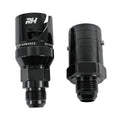 10AN Dry Break Quick Release Adapter Black