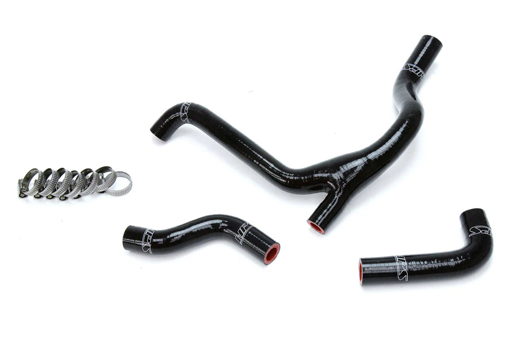 HPS Performance Black Reinforced Silicone Radiator Hose Kit Coolant for Suzuki 07-09 RMZ250