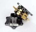 NRG Quick Release SFI SPEC 42.1 - Gun Metal Body / Gold Shinny Ring
