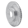 DFC 13-25 Nissan Altima Front Left Drilled & Slotted Silver Brake Rotor
