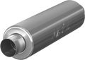 MBRP Universal 3in ID Inlet/Outlet 26in Single Chambered Muffler Aluminum (NO DROPSHIP)