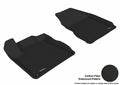 3D MAXpider 2009-2014 Nissan Murano Kagu 1st Row Floormat - Black