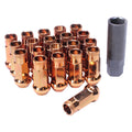 Wheel Mate Muteki SR48 Open End Lug Nuts - Orange 12x1.50 48mm **SPECIAL ORDER - MIN ORDER 60 SETS**