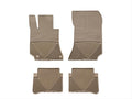 WeatherTech 2011 - 2013 Mercedes-Benz E-Class Coupe Tan Front and Rear All-Weather Floor Mats MB W212 T