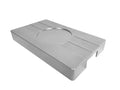 15+ BILLET FUSE BOX CVR W/SDBL