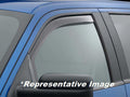 WeatherTech 20+ Jeep Gladiator SuperCrew Front and Rear Side Window Deflectors - Dark Smoke