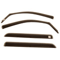 WeatherTech 14+ Chevrolet Silverado 1500 Front and Rear Side Window Deflectors - Dark Smoke