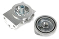 CAST ALUMINUM OIL FILTER RELOCATION KIT; HORIZONTAL PORTS195964 PONTIAC ENGINES