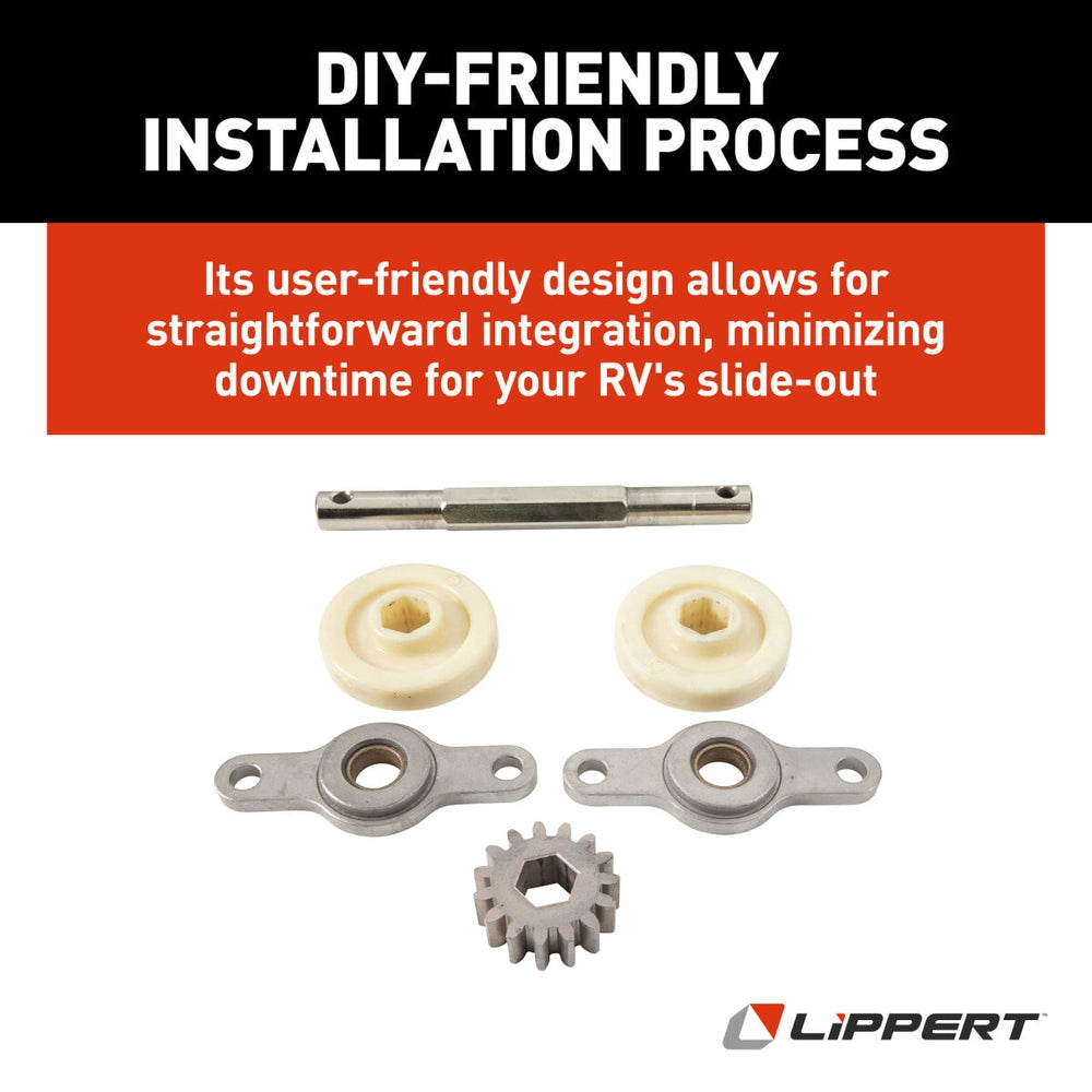2.5 X 2.5 GEAR PACK WITHOUT ROLL PINS ASSEMBLY