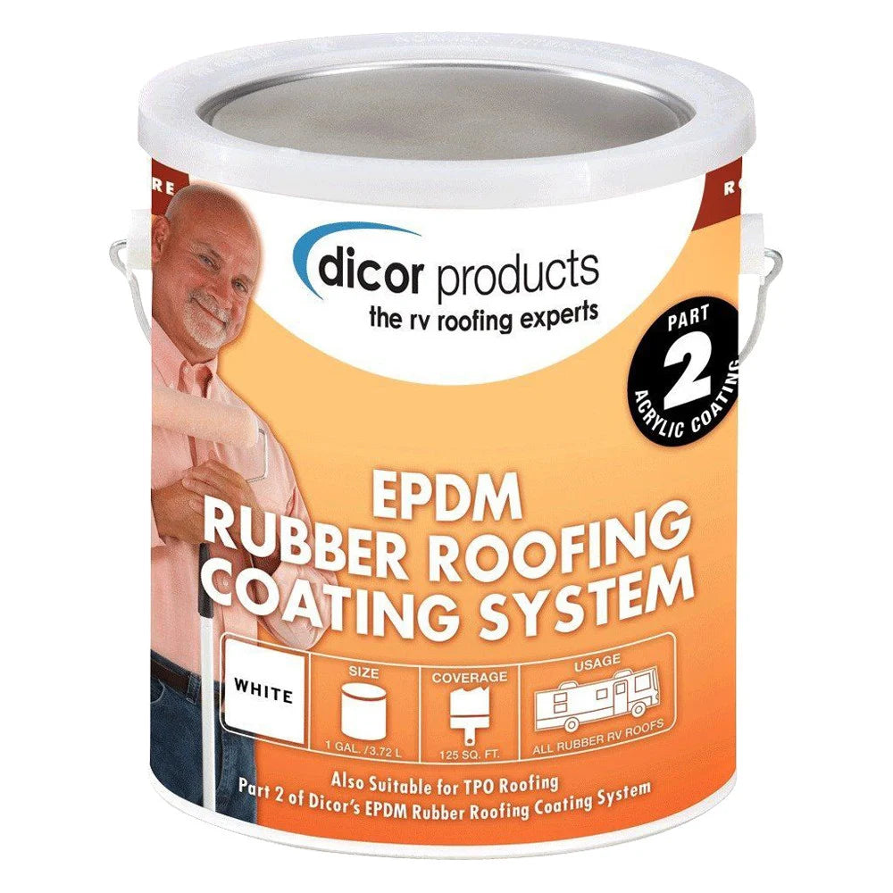 1 GAL. CAN SIGNATURE EXTENDED LIFE EPDM RUBBER ROOF COATING WHITE