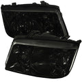 HEADLIGHTS SMOKE WITH FOG LIGHTS HB5 LOW BEAM- NO BULBS INCLUDED