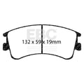 EBC 03-05 Mazda 6 2.3 Greenstuff Front Brake Pads