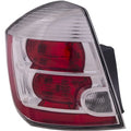 LH TAILLAMP LENS/HOUSING; 2.0L; SENTRA 0709