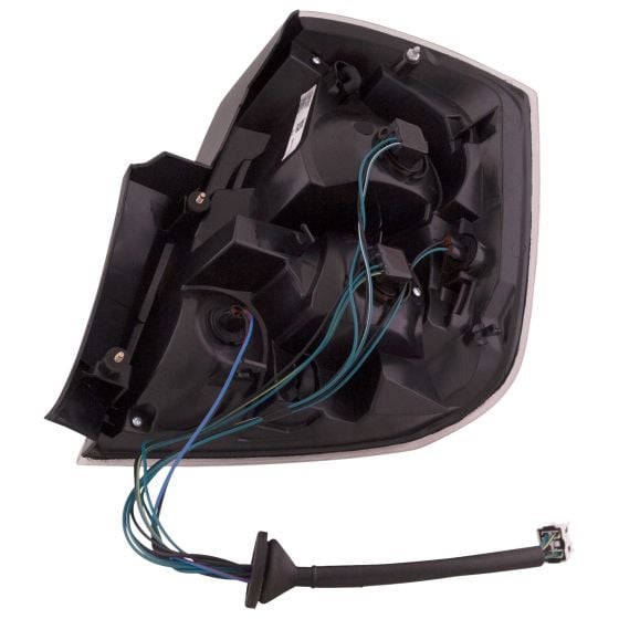 LH TAILLAMP LENS/HOUSING; 2.0L; SENTRA 0709