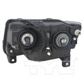 CAPA 1317 JP CMPAS HALGN BLK (W/O LOGO) HEADLAMP ASSY RH