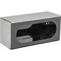 LIGHT BOXSINGLE OVAL3X8X3STNLS STEEL