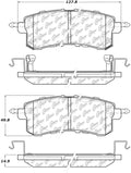 Stoptech ST TRUCK SUV BRAKE PADS Rear Infiniti Nissan Armada QX56 QX80 2011-2019