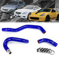HPS Performance Blue Reinforced Silicone Heater Hose Kit Coolant for Nissan 09-20 370Z