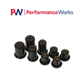 Prothane 66-74 GM 1.650in OD Front Control Arm Bushings - Black
