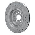 DFC 14-22 Maserati Ghibli Rear Drilled Brake Rotor