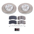 Power Stop 02-07 Mitsubishi Lancer Front Semi-Coated Rotor Kit