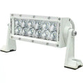 Hella Value Fit 8in Light - 36W Dual Row White Housing Flood Beam - LED