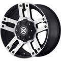 Wheel Pros ATX Series AX190 DUNE 18X8.5 6X132 S-BLK/MCH 30MM AX19088572730