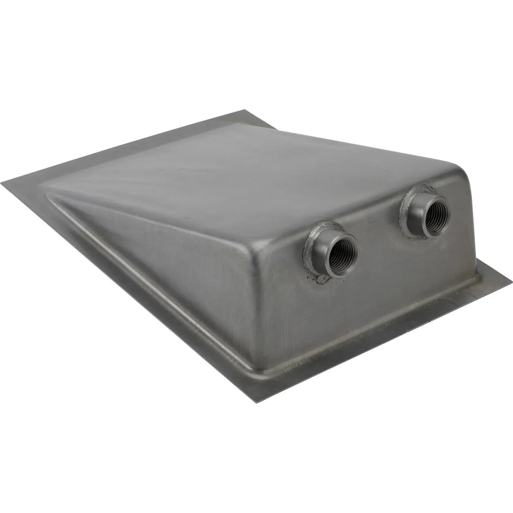 Moroso Gas Tank Sump w/Two 1/2in NPT Female Fittings