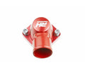 ALUMINUM WATER NECK 1.50IN HOSE FOR BBF ENGINE (427/460 CI) RED