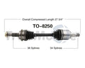 NEW CV AXLE
