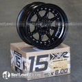 XXR 002.5 15X8 4-100/4-4.5 +0 BLACK