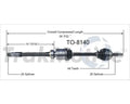 NEW CV AXLE