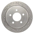 StopTech Select Sport Drilled & Slotted Rotor - Left - Front