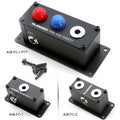Rugged Radios Jack Box Headset Stations for RRP800 Fire & Safety Intercoms Single Position Jack Box