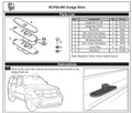 Rhino-Rack 07-11 Dodge Nitro RCP Base Kit - 4 pcs