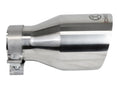aFe Takeda Universal Exhaust Tip 3 IN Inlet x 5 IN Outlet x 9 IN L- Polished