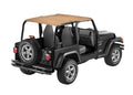 ~(6 lbs. 51X5X5)~ Bikini Top Strapless Safari-style Spice Jeep 97-02 Wrangler; Safari (extended length); requires 51210-01 channel
