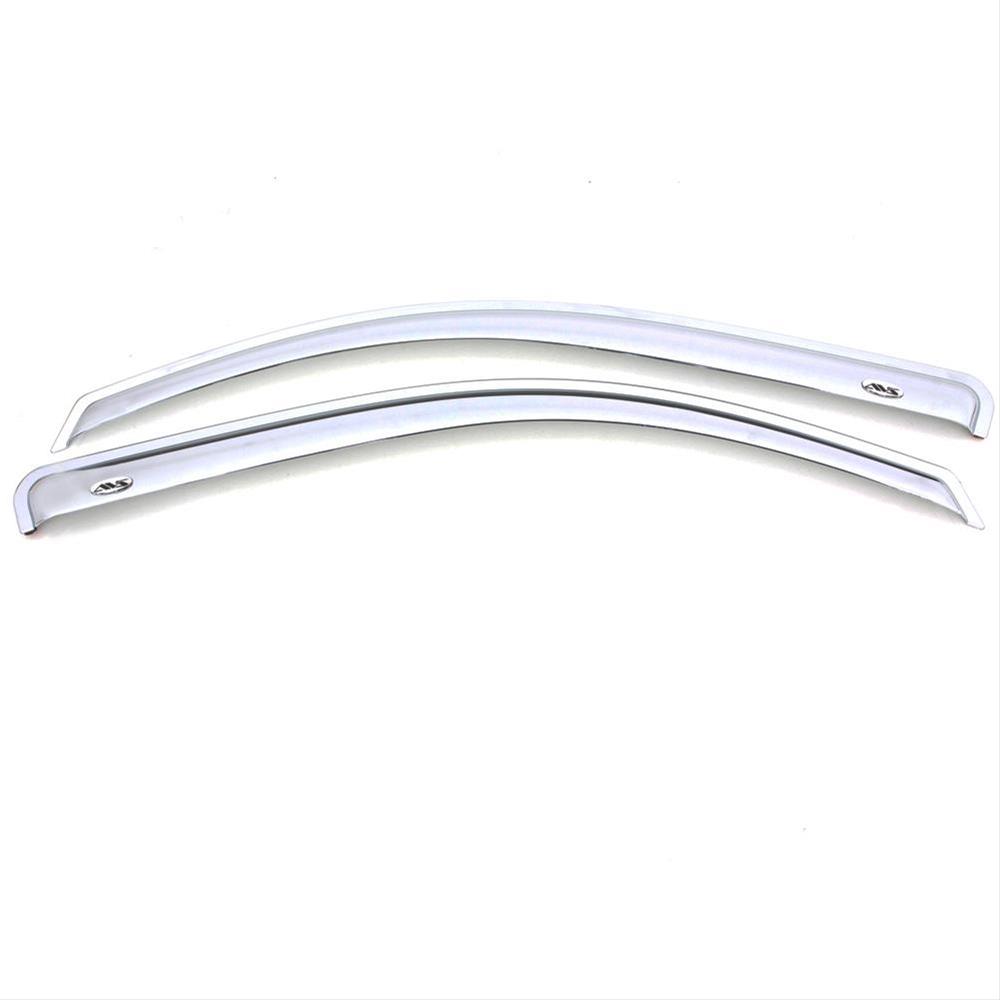 15C F150/17C F250/350 SUPER DUTY STANDARD CAB CHROME VENTVISOR 2PC CHROME