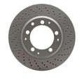 DFC 78-89 Porsche 930 Right Rear Drilled GeoSPEC Coated Rotor