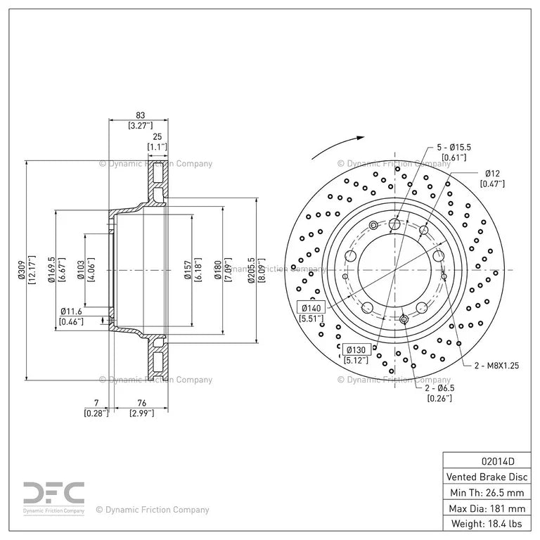DFC auto part