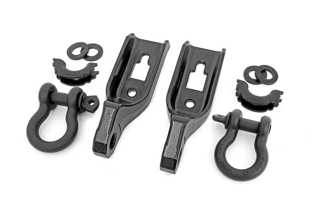 1x RS121 1x RS150 1x RS101 Tow Hook Brackets D-Ring Combo Ford F-150 2WD 4WD (2009-2020)
