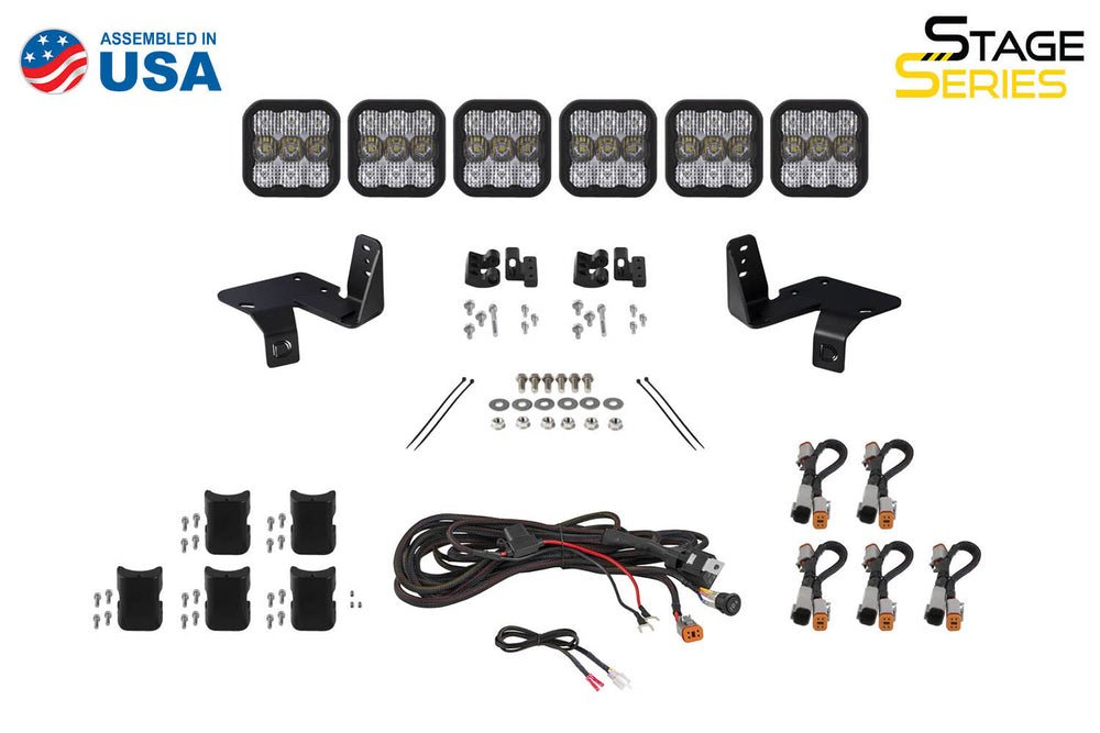 2022 FORD SUPERDUTY STAGE SERIES GRILLE BRACKET KIT (PAIR L/R)